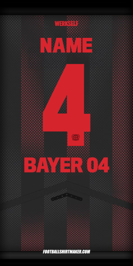 Trikot Bayer 04 Leverkusen Cup 2025/2026 -  name - 4