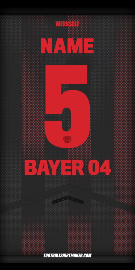 Trikot Bayer 04 Leverkusen Cup 2025/2026 -  name - 5