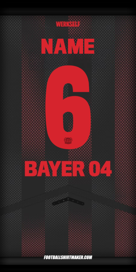 Trikot Bayer 04 Leverkusen Cup 2025/2026 -  name - 6