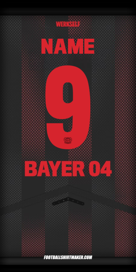 Trikot Bayer 04 Leverkusen Cup 2025/2026 -  name - 9