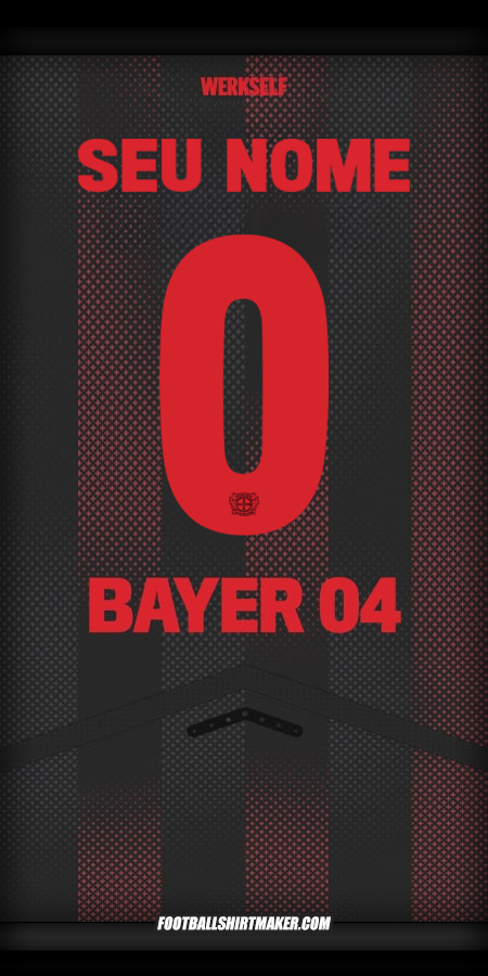 Camisa Bayer 04 Leverkusen 2025/2026 Cup -  seu nome - 0