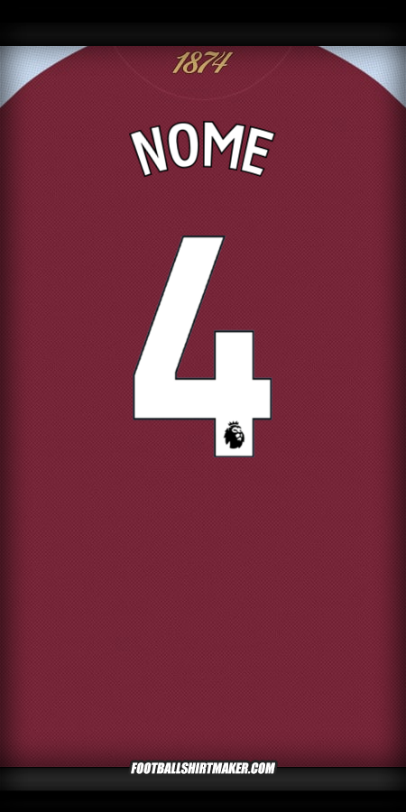 Maglia Aston Villa FC 2025/2026 -  nome - 4