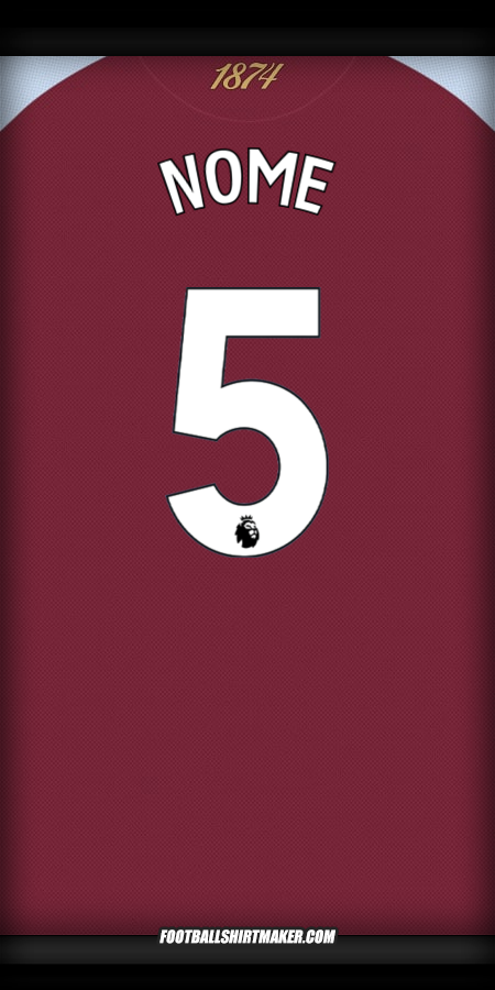 Camisola Aston Villa FC 2025/2026 -  nome - 5
