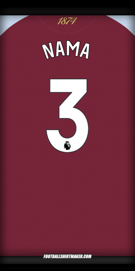 Jersey Aston Villa FC 2025/2026 -  nama - 3