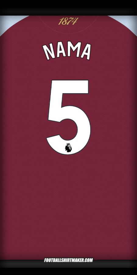 Jersey Aston Villa FC 2025/2026 -  nama - 5