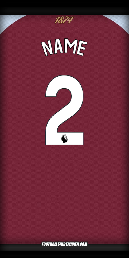 Trikot Aston Villa FC 2025/2026 -  name - 2