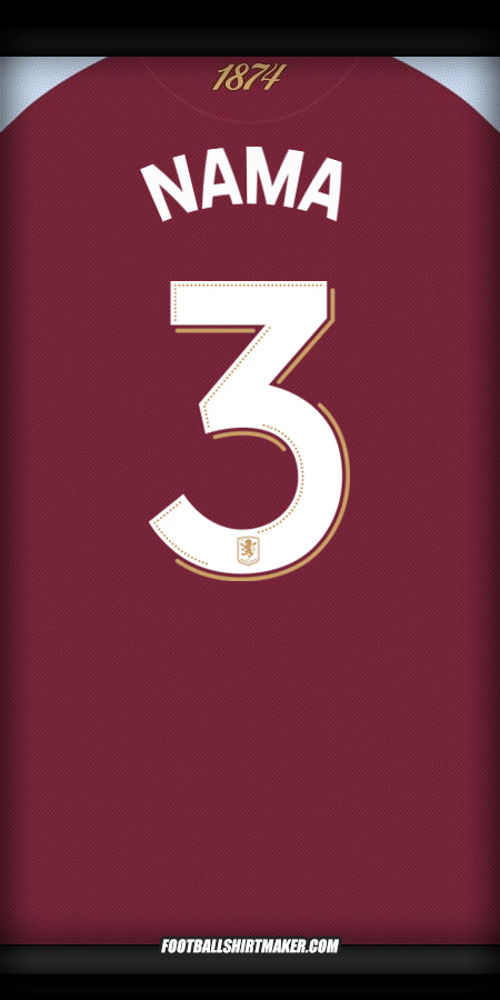 Jersey Aston Villa FC Cup 2025/2026 -  nama - 3