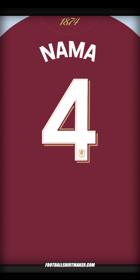 Jersey Aston Villa FC Cup 2025/2026 -  nama - 4