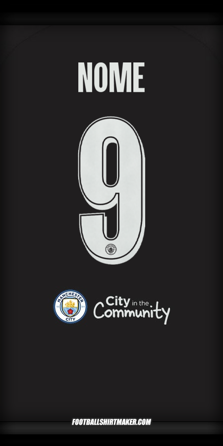 Maglia Manchester City Cup 2025/2026 Seconda -  nome - 9