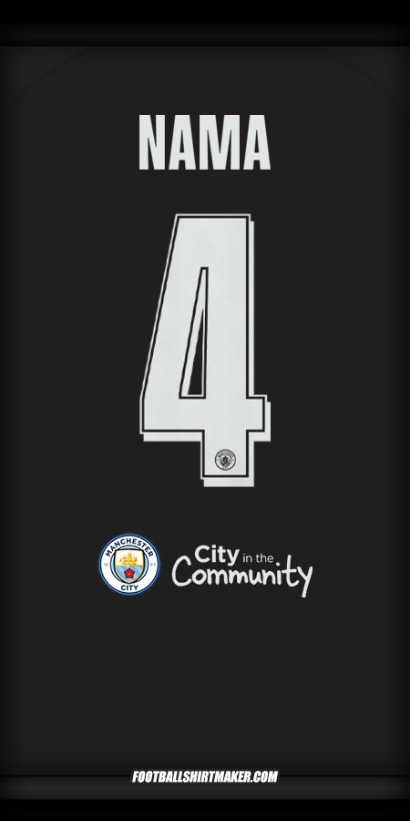 Jersey Manchester City Cup 2025/2026 Alternatif -  nama - 4