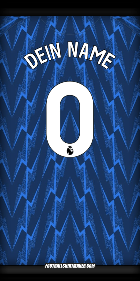 Trikot Arsenal 2025/2026 Auswärts -  dein name - 0