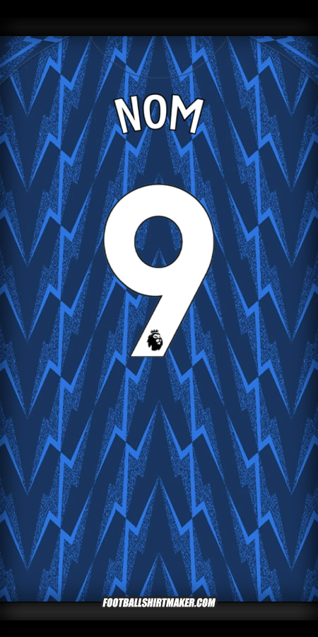 Maillot Arsenal 2025/2026 Extérieur -  nom - 9