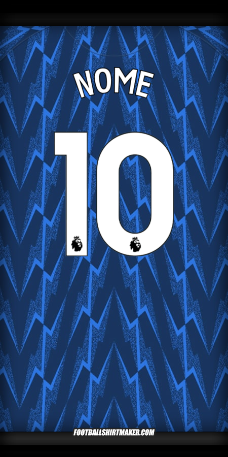 Maglia Arsenal 2025/2026 Seconda -  nome - 10