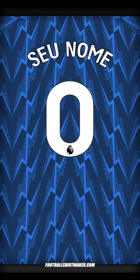 Camisa Arsenal 2025/2026 II -  seu nome - 0