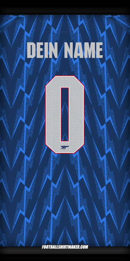 Trikot Arsenal Cup 2025/2026 II -  dein name - 0