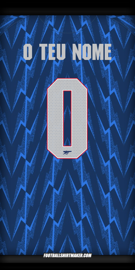 Camisola Arsenal 2025/2026 Cup II -  o teu nome - 0