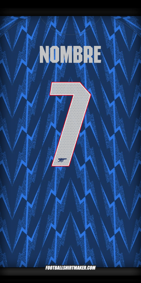 Jersey Arsenal Cup 2025/2026 Visita -  nombre - 7