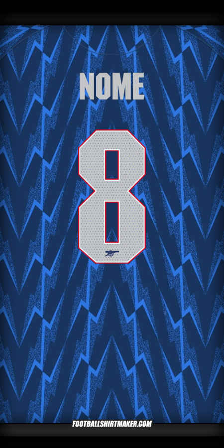Maglia Arsenal Cup 2025/2026 Seconda -  nome - 8
