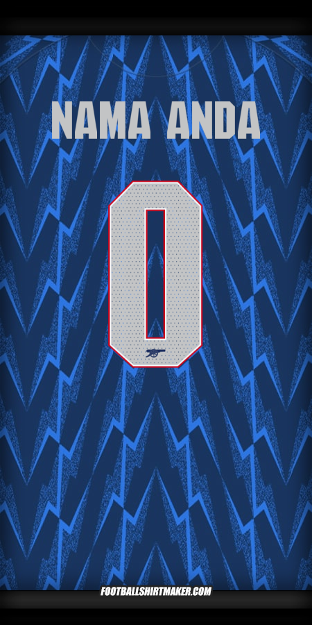 Jersey Arsenal Cup 2025/2026 II -  nama anda - 0