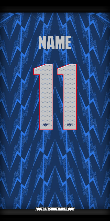 Shirt Arsenal Cup 2025/2026 Away -  name - 11