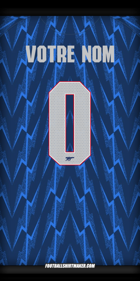 Maillot Arsenal 2025/2026 Cup II -  votre nom - 0