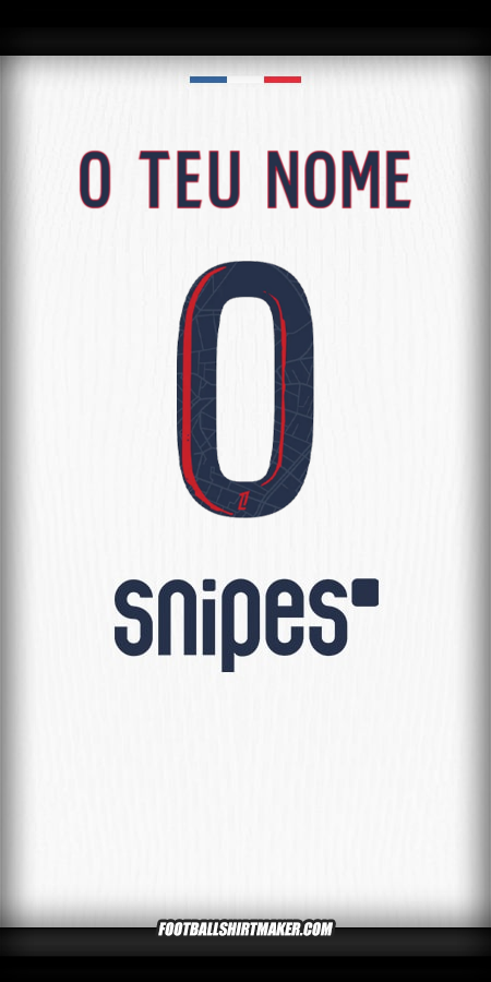 Camisola Paris Saint Germain 2025/2026 II -  o teu nome - 0