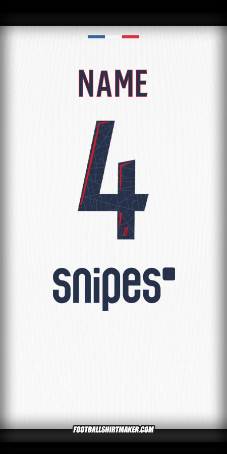 Trikot Paris Saint Germain 2025/2026 Auswärts -  name - 4