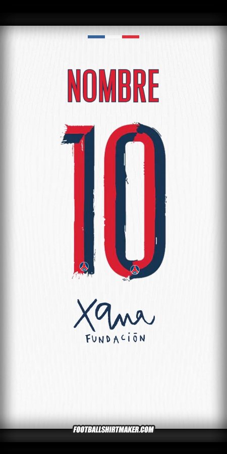 Camiseta Paris Saint Germain Cup 2025/2026 Visita -  nombre - 10