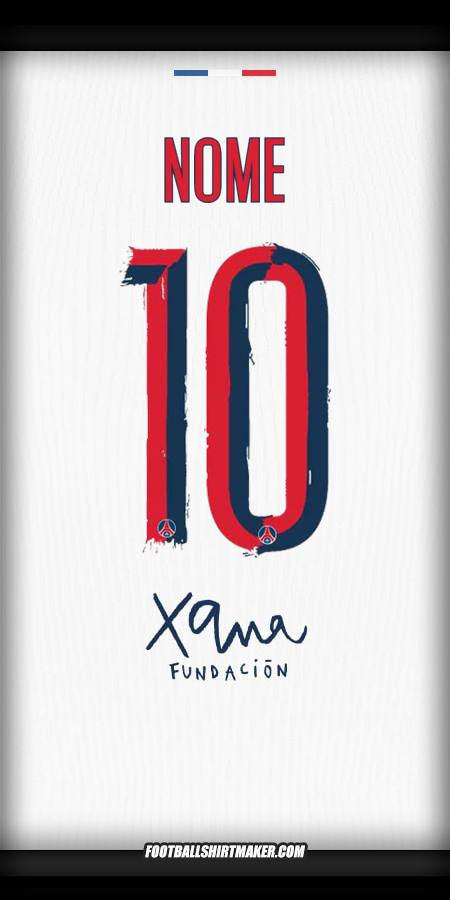 Camisola Paris Saint Germain Cup 2025/2026 Alternativa -  nome - 10