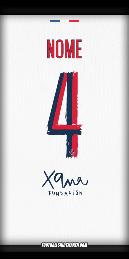 Maglia Paris Saint Germain Cup 2025/2026 Seconda -  nome - 4