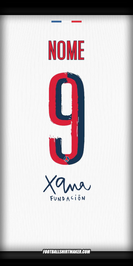 Maglia Paris Saint Germain Cup 2025/2026 Seconda -  nome - 9