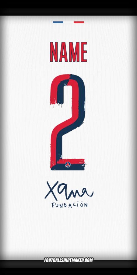 Trikot Paris Saint Germain Cup 2025/2026 Auswärts -  name - 2