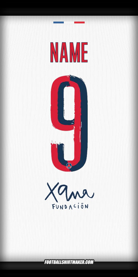 Trikot Paris Saint Germain Cup 2025/2026 Auswärts -  name - 9