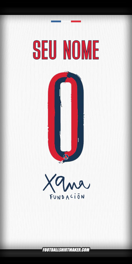 Camisa Paris Saint Germain 2025/2026 Cup II -  seu nome - 0