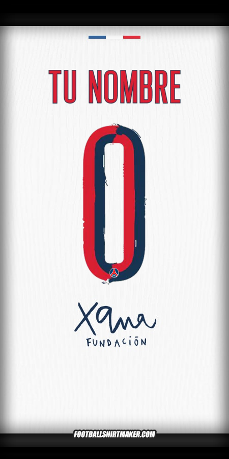 Jersey Paris Saint Germain 2025/2026 Cup II -  tu nombre - 0