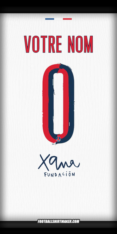 Maillot Paris Saint Germain 2025/2026 Cup II -  votre nom - 0