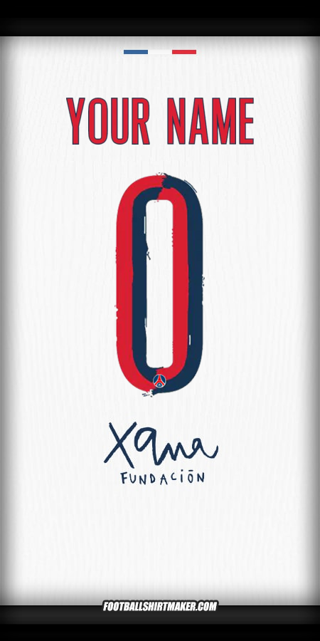 Jersey Paris Saint Germain 2025/2026 Cup II -  your name - 0