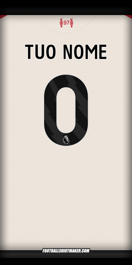 Maglia Liverpool FC 2025/2026 II -  tuo nome - 0