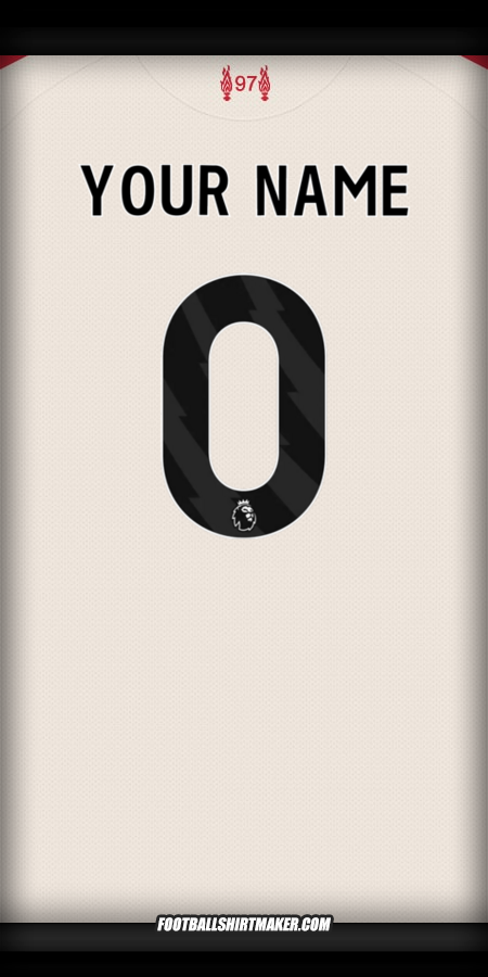 Shirt Liverpool FC 2025/2026 II -  your name - 0