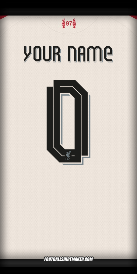 Shirt Liverpool FC 2025/2026 Cup II -  your name - 0