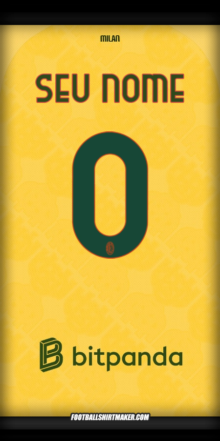 Camisa AC Milan 2025/2026 III -  seu nome - 0