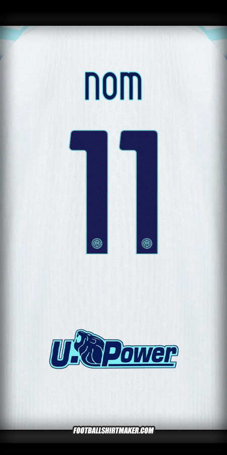 Maillot Inter 2025/2026 Extérieur -  nom - 11
