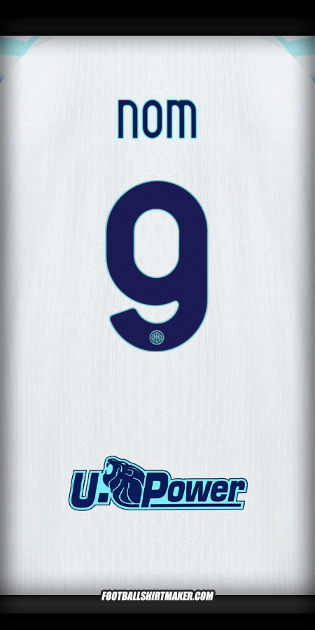 Maillot Inter 2025/2026 Extérieur -  nom - 9