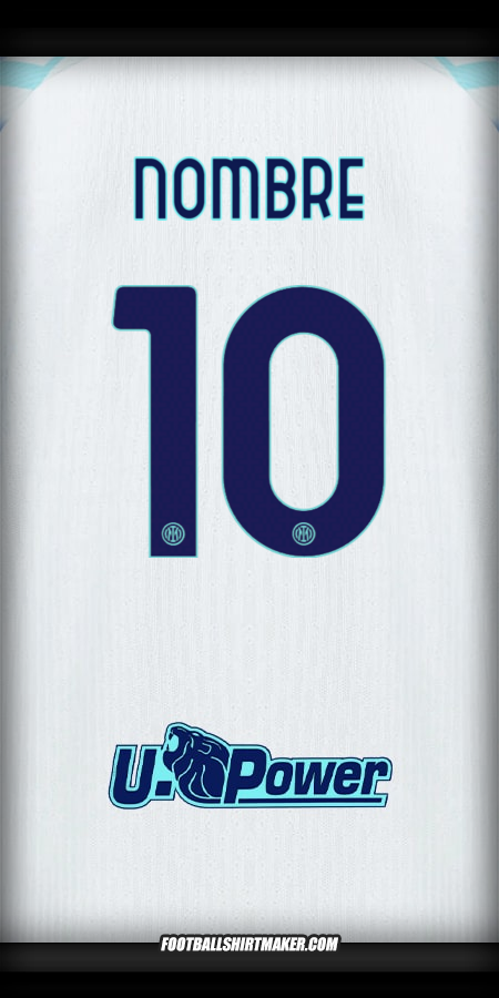 Jersey Inter 2025/2026 Visita -  nombre - 10