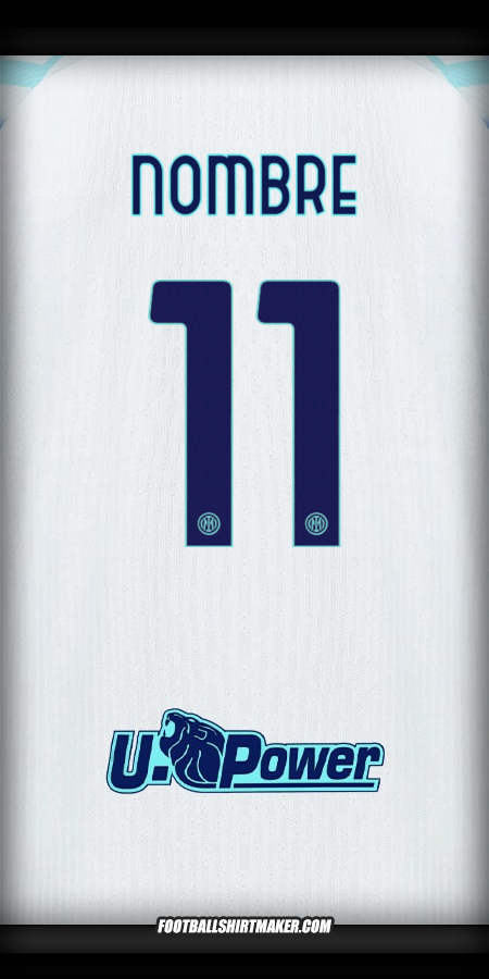 Jersey Inter 2025/2026 Visita -  nombre - 11