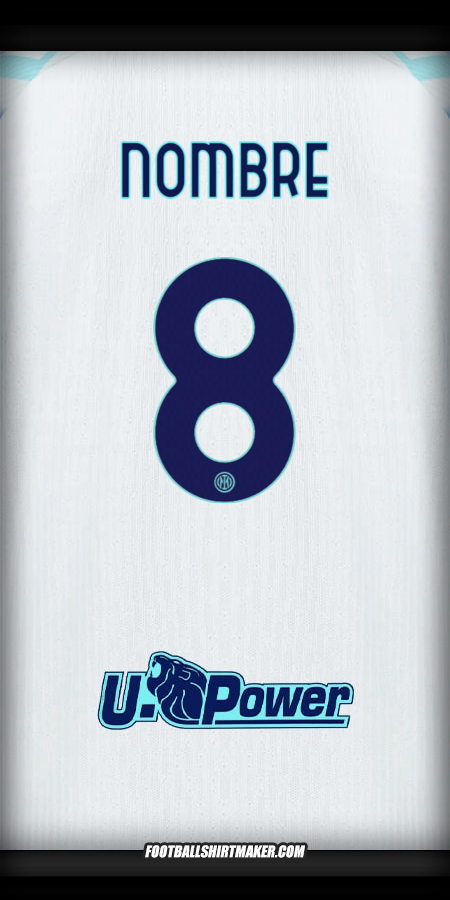 Jersey Inter 2025/2026 Visita -  nombre - 8