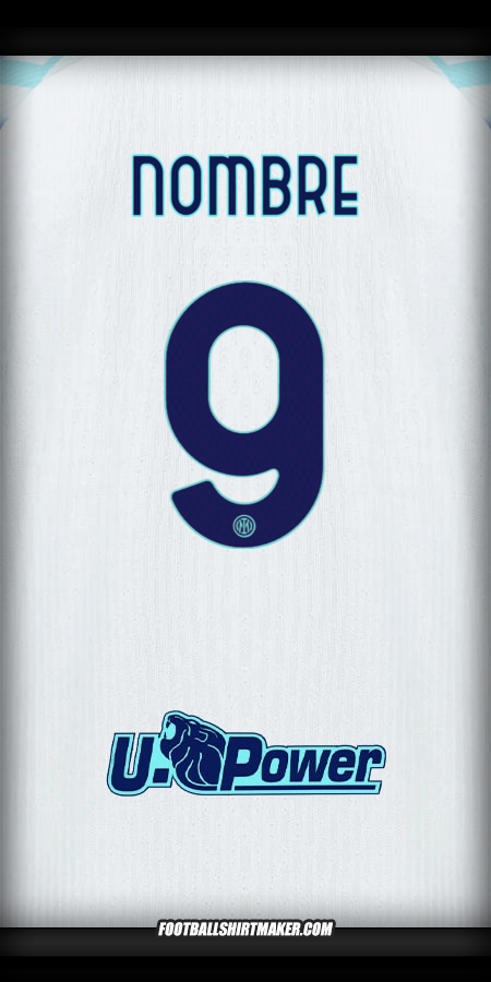 Jersey Inter 2025/2026 Visita -  nombre - 9