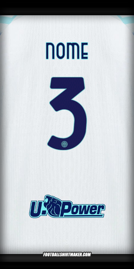 Maglia Inter 2025/2026 Seconda -  nome - 3