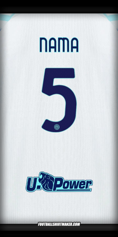 Jersey Inter 2025/2026 Alternatif -  nama - 5