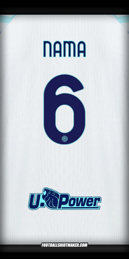 Jersey Inter 2025/2026 Alternatif -  nama - 6